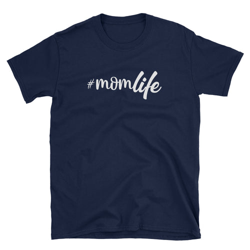 Mom Life T Shirt Unisex Momlife Tee Gift Navy Mum Life T Shirt for Mother - FlorenceLand