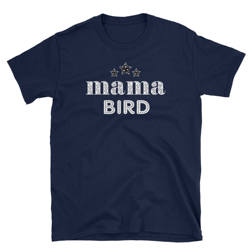 Mama Bird T Shirt Navy Mothers Day Mama Bird T Shirt Mom T Shirt - FlorenceLand