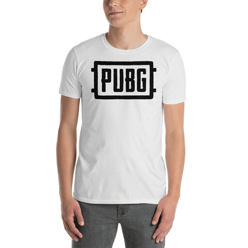 Players unknown battleground T Shirt White PUBG T Shirt for Gamer Guys - FlorenceLand