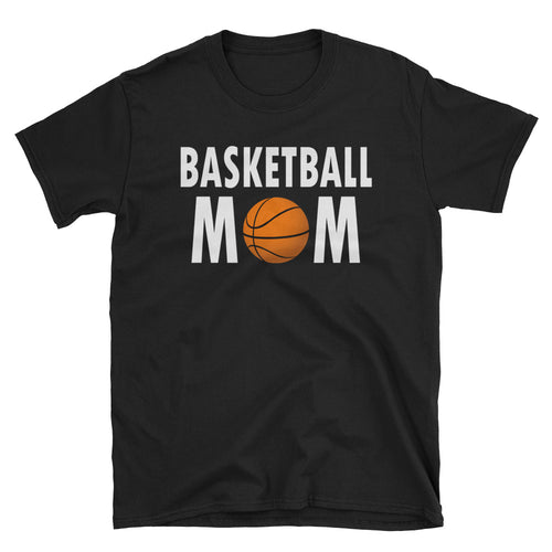 Basketball Mom T Shirt Black Short-Sleeve Unisex Basketball Mom T Shirt - FlorenceLand