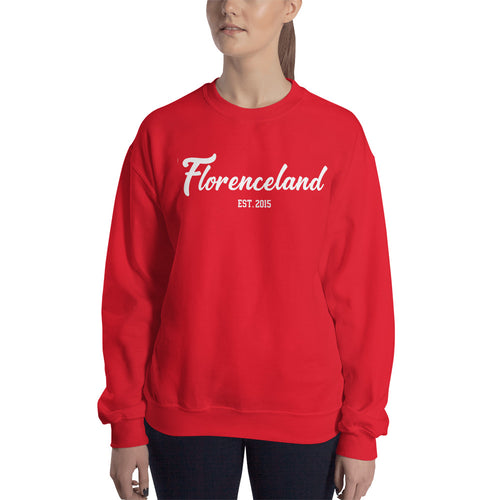 Florenceland Original Red Sweatshirt for Women - FlorenceLand