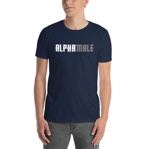 Alpha Male T Shirt Navy Alpha Male T Shirt for Men - FlorenceLand