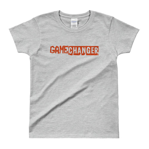 Game Changer T Shirt Grey Positive Vibes T Shirt Be A Game Changer T Shirt for Women - FlorenceLand