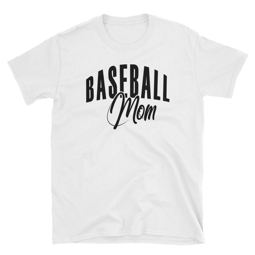 Baseball Mom T Shirt White Baseball Tee Gift All Sizes Including  Plus Size Baseball Mum T Shirt - FlorenceLand