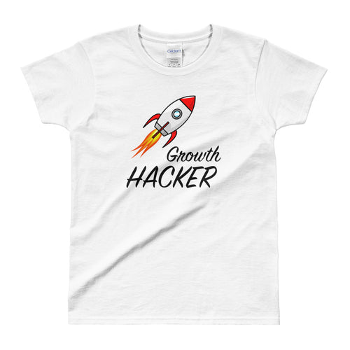 Growth Hacker T Shirt White Market Growth Hacker T Shirt for Women - FlorenceLand