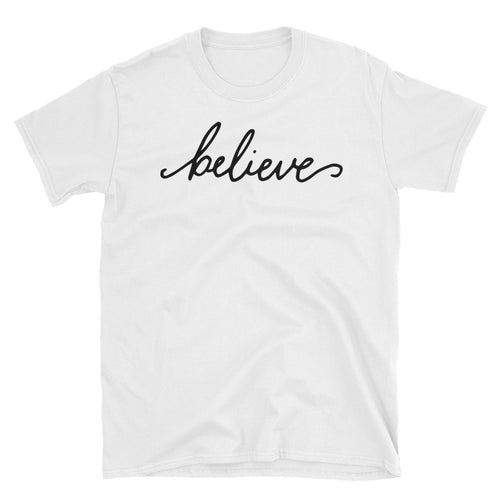 Believe T Shirt I want to Believe T Shirt White for Men - FlorenceLand