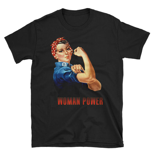 Woman Power T Shirt Female Power Shirt Black Women Solidarity T Shirt - FlorenceLand