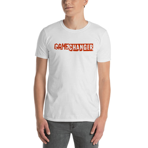 Game Changer T Shirt White Positive Vibes T Shirt Be A Game Changer T Shirt for Men - FlorenceLand