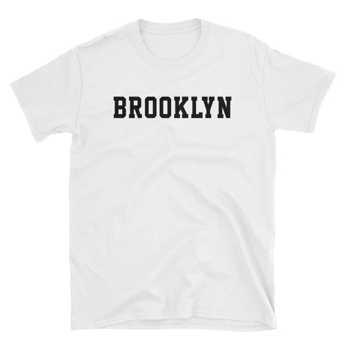 Brooklyn T Shirt Custom Made Personalized Brooklyn Name Print T Shirt White Cotton Tee Shirt - FlorenceLand