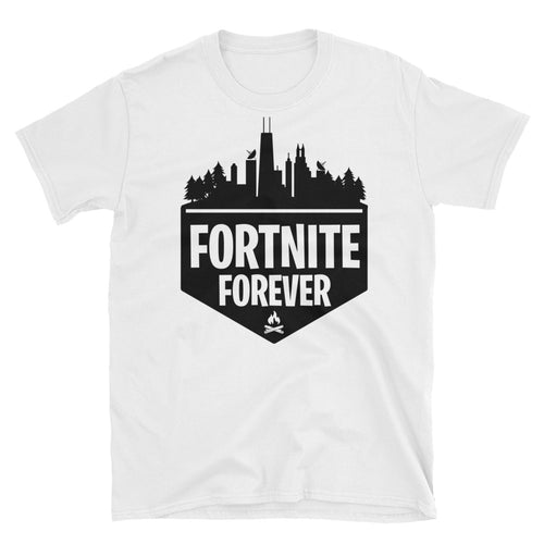 Fortnite T Shirt White Fortnite Forever Gaming T Shirt for Geek Women - FlorenceLand