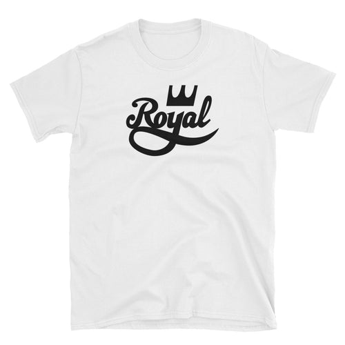 Royal T Shirt White 100% Cotton Half Sleeve Royal T Shirt for Men - FlorenceLand