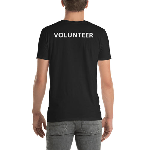 Volunteer T Shirt Black Event Volunteer T Shirt for Men - FlorenceLand