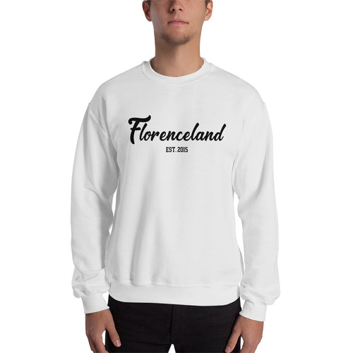 Florenceland Original White Sweatshirt for Men - FlorenceLand