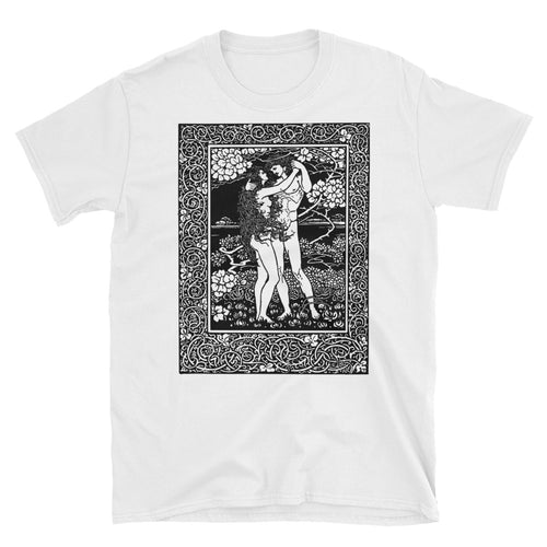 Unisex Adam and Eve T Shirt Mysterious T Shirt - FlorenceLand