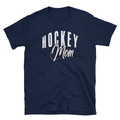 Hockey Mom T Shirt Navy Hockey Game Gift T Shirt for Sporty Mums - FlorenceLand