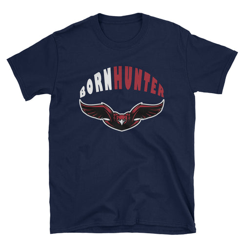 Born Hunter Eagle T Shirt Navy Eagle Hunter T Shirt for Men - FlorenceLand