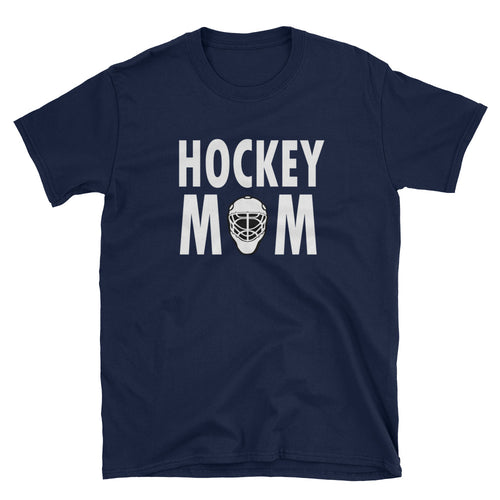 Hockey Mom T Shirt Navy Mum Hockey T Shirt Unisex Mother's Day Gift Idea T Shirt - FlorenceLand