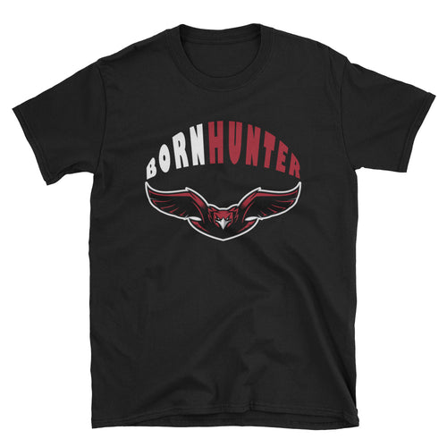 Born Hunter Eagle T Shirt Black Eagle Hunter T Shirt for Men - FlorenceLand