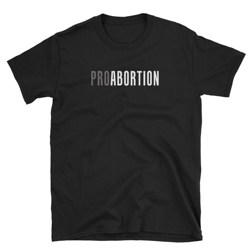 Pro Abortion T Shirt Black Feminist T Shirt Cotton Pro Choice T Shirt - FlorenceLand