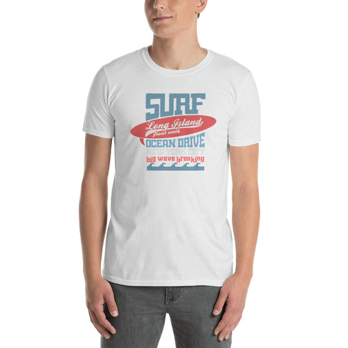 Buy Surf Ocean Drive New Your City T-Shirt for Men in White