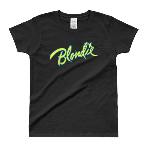 Blonde T Shirt Blonde Hair Hipster Tumblr Cotton T Shirt for Women - FlorenceLand