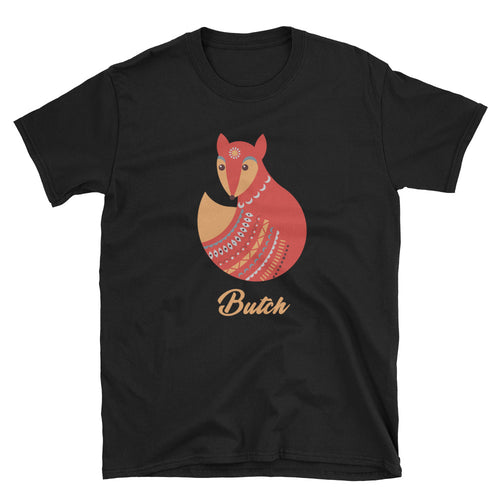 Butch T Shirt Black Butch Lesbian T Shirt Unisex Soft Butch Fox T Shirt - FlorenceLand