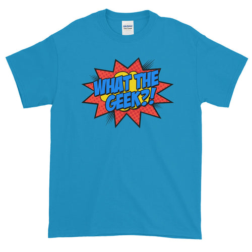 What The Geek T Shirts Blue What The Nerd T Shirt for Men - FlorenceLand