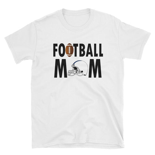 Football Mom T Shirt White Unisex Sporty Mother Gift T Shirt Football Mum T Shirt - FlorenceLand