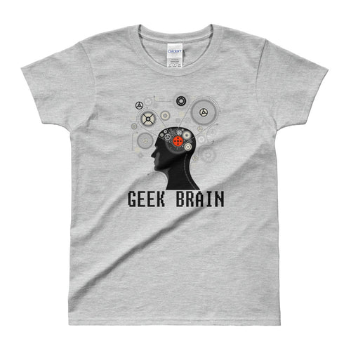 Geek Brain T Shirt Grey Inside Geek Brain T Shirt for Men - FlorenceLand