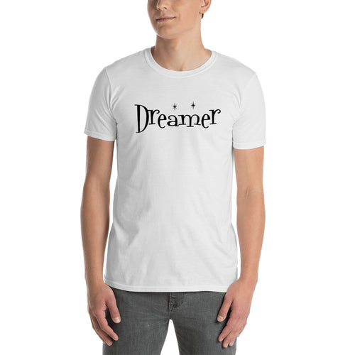 Dreamer T Shirt White Magical Dreamer T shirt for Men - FlorenceLand