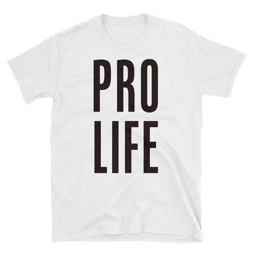 Pro Life T Shirt White Anti-Abortion T Shirt Prolife Shirt - FlorenceLand