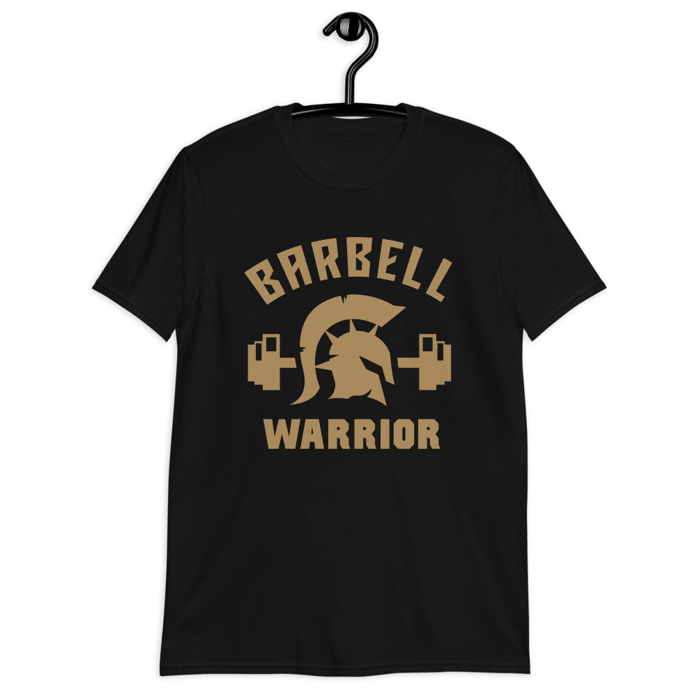 Barbell Warrior Short-Sleeve Gym Workout T-Shirt for Men